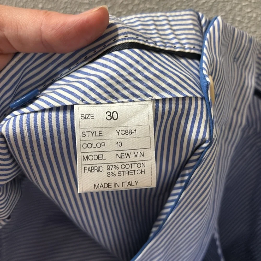 Saks Fifth Avenue Cotton Trouser Dress Pants Size 30